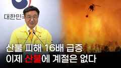 1월 중 산불위기 경보 ‘경계’ 단계 격상…연휴에 특히 조심해야 할 세 가지