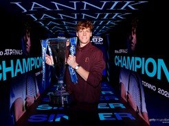 ‘세계 2위’ 시너, 드디어 우승이야 [포토]