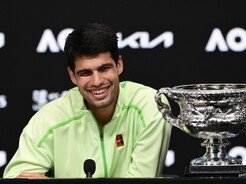 ‘세계 1위’ 알카라스 ‘감격의 커리어 그랜드 슬램’ [포토]