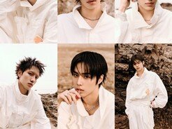 82메이저, ‘FEELM’ 콘셉트 포토…거친 바다 속 순백 아우라