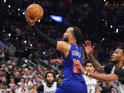 ‘파이널 MVP’ 브런슨의 날카로운 돌파 [포토]