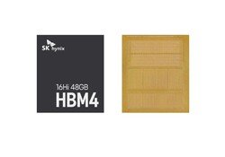SK하이닉스, HBM4 16단 48GB 제품 첫선