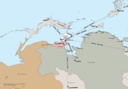 세계지도 거꾸로 보니 한반도가 전략적 중심