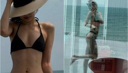 Son Na-eun, shakes off the blackmail damage… Bikini that looks like it’s about to fall [DA★]