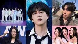 BTS Jin-BTS-Lee Chae Yeon-Zee Pruk-BBGIRLS Idol Pick Weekly 1st Place [DA:Chart]