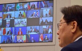 49개국 정상 ‘호르무즈 화상 회의’… 李 “항행 자유에 실질적 기여할것”