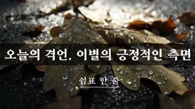 이별의 긍적적인 측면