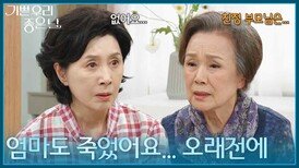 ＂엄마도 죽었어요... 오래전에＂ 정영숙에게 속마음을 털어놓는 김혜옥 [기쁜 우리 좋은 날] | KBS 260622 방송 