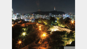 가을밤 서울 달빛 밟기