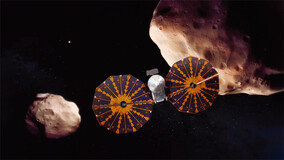 NASA 소행성 탐사선 루시, 태양계 ‘메인벨트’ 쌍소행성 깜짝 발견 