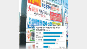 [수도권]민망한 현수막 광고에 ‘클린 메스’