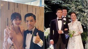 강남♥이상화 결혼식, 김연아 유인영…연예·스포츠★ 총출동 ‘시상식 급’