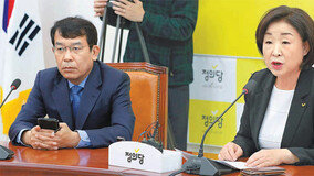 심상정 “한국당 작년 의원정수 확대 동의”… 나경원 “없는 합의 있다고 하지말라” 반박