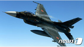 일본 자위대 F-2 전투기 홍보 촬영 중 ‘접촉사고’