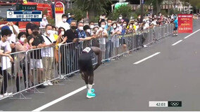 MBC가 또…마라톤 오주한 부상 기권에 “찬물 끼얹는다”