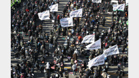 민노총, 여의도서 대규모 기습 집회 강행…시민들 불편 가중
