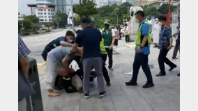검찰, ‘봉은사 앞 노조원 폭행 사건’ 조계종 승려 2명 기소