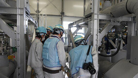 후쿠시마 오염수 방류 시운전 종료…日 원자력규제위 검사 시작