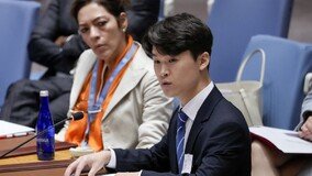 탈북청년, 유엔서 김정은 겨냥 “독재 영원할수 없다”