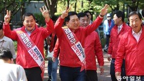 ‘강서’에 사활… 김기현 연일 거리유세, 이재명 퇴원하자마자 지원 등판