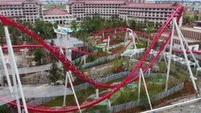 中 광둥성 놀이공원서 롤러코스터 충돌 사고…8명 부상