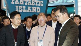 [CES 2024]美서 ‘정의선 VIP고객님’ 맞이한 최재원 SK온 대표 수석부회장