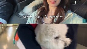 ‘주진모♥’ 민혜연, 결혼 6년차 부부…여전히 달달한 일상 “운전은 남편이”