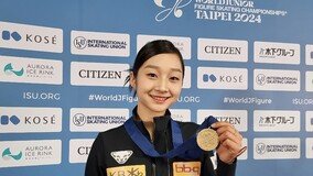 피겨 신지아, 주니어 세계선수권 쇼트 1위…김연아 이후 첫 金 보인다