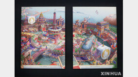2000시간 동안 그린 2024 파리올림픽·패럴림픽 공식 포스터 공개