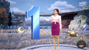선방위, 날씨 보도에 ‘파란색 1’ 쓴 MBC에 관계자 징계 의결