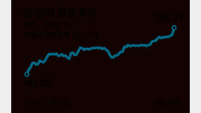 엔달러 장중 160엔 돌파… 엔화가치 34년만에 최저