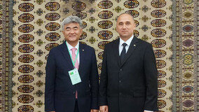 대우건설 정원주 회장, 투르크메니스탄 방문... 현지 진출 협력 논의
