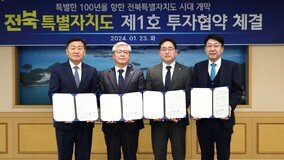 전북특별자치도, 전북형 바이오산업 육성 제1호 투자협약