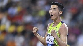 우상혁, 올림픽 전초전격 대회서 2위 '2m31 날아올라'