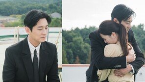 Joo Ji-hoon ♥ Jung Yu-mi, ‘Affectionate’ Eye Contact → ‘Warm’ Hug (Outside)