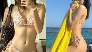 Blackpink Lisa, ♥ Did her rich boyfriend take this picture?... One-inch bikini figure [DA★]