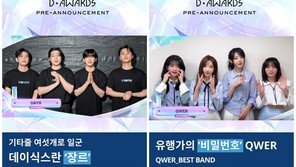 Day6, QWER, Tours, and Ailit win first place at the ‘D Awards’