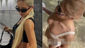 Girls‘ Generation’s Hyoyeon, wearing a bikini, a dizzying angle... Bold aerial shot [DA★]