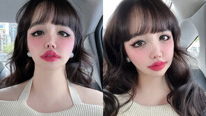Park Bom, who went on a spring outing, plays with doll selfies today too[DA ★]