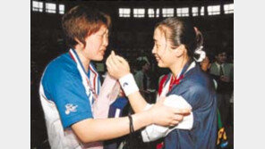 ［여자농구］유영주등  「ＳＫ삼총사」，코트밖  「눈물재회」