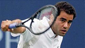 [테니스]샘프라스 ＂고전하다 운좋게 1세트 따냈다＂