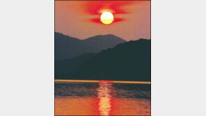 [국내여행]서해 해넘이, 물결 붉게 물들이는 장관펼쳐