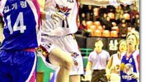 [여자농구]한빛은행 첫승 ＂한건 했네＂