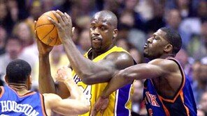 [NBA포토]＂뉴욕의 힘은 팀워크＂