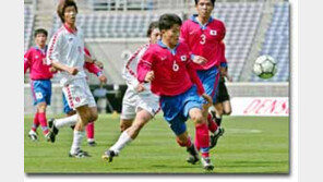 [축구/덴소컵]급조된 한국, 일본에 뼈아픈 패배