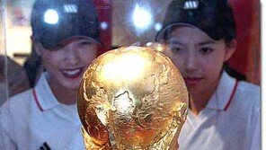 [축구 포토]2002월드컵 트로피 전시