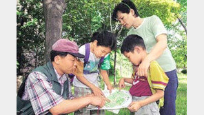 [레저]오리엔티어링, 꼬마 탐험대장 ＂나를 따르라＂