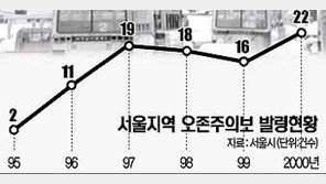 [현장진단]서울지역 잇단 오존주의보 ＂외출삼가고 차운행 줄이세요＂