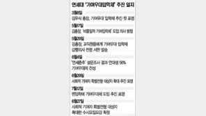 [이슈추적]연대 2학기 수시모집 '유공자' 자녀우대 논란