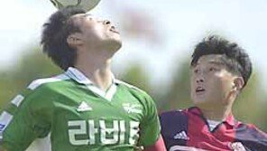 [프로축구]부산 우성용 결승골…수원잡고 2위 점프